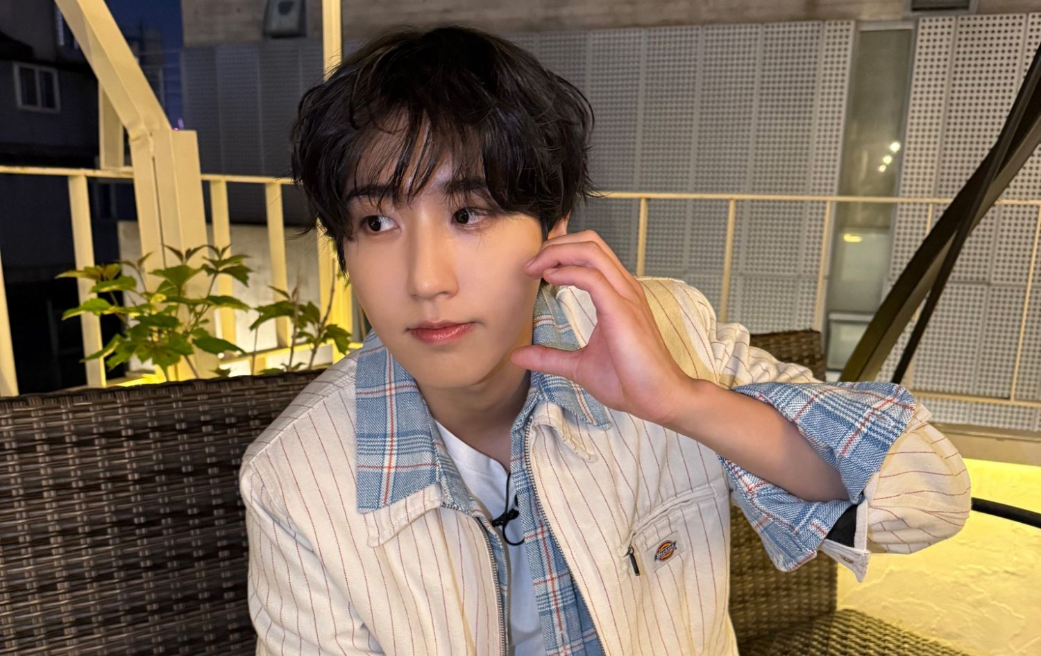 A moment captured by HAN (Stray Kids)'s fan