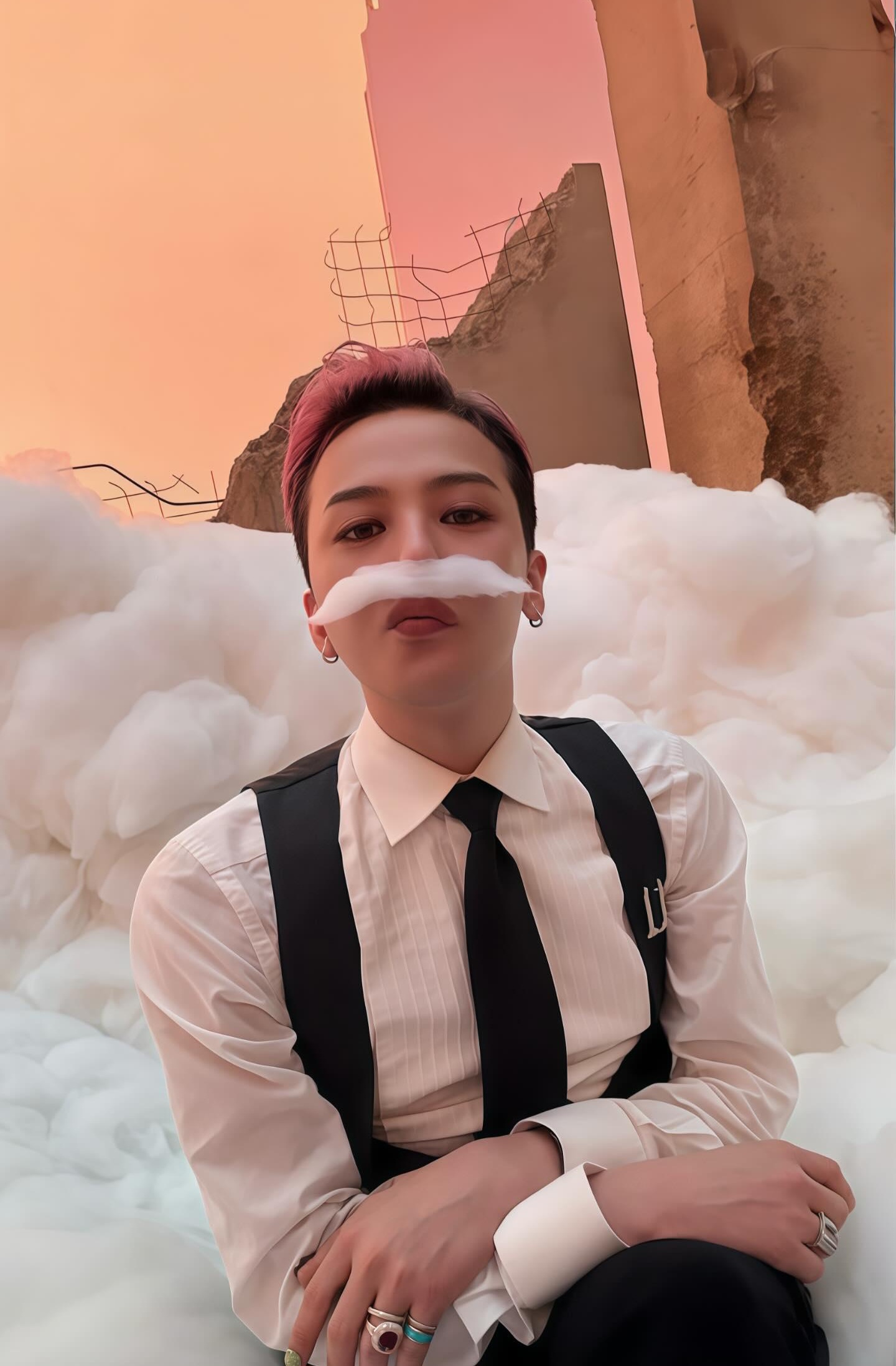 Momen yang diabadikan oleh penggemar G-DRAGON (BIGBANG)