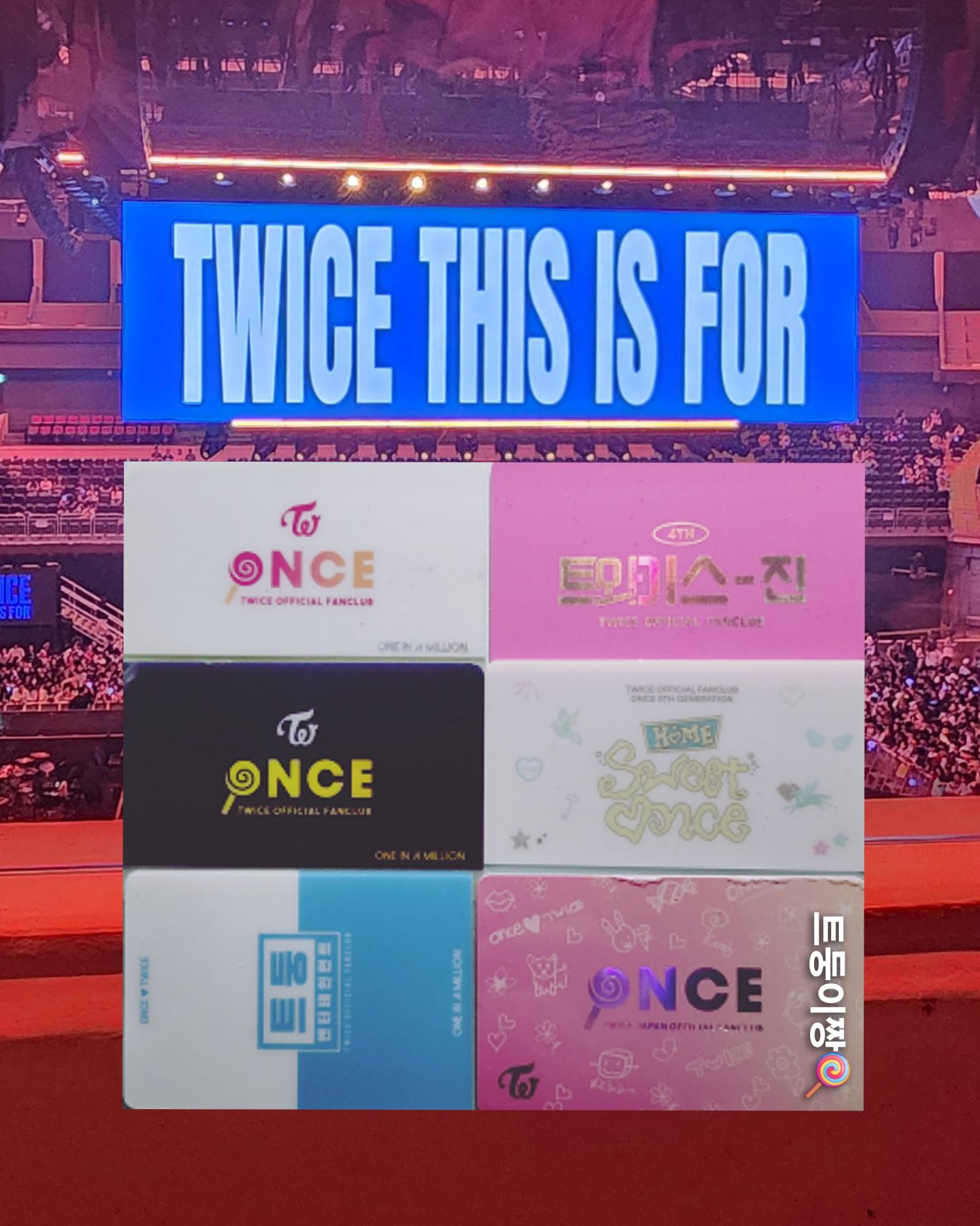 TWICE 팬이 찍은 순간
