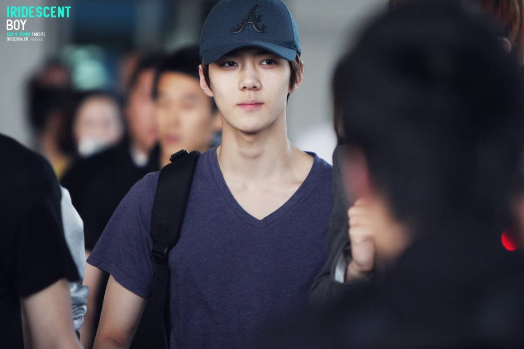 Momen yang diabadikan oleh penggemar Sehun (EXO)