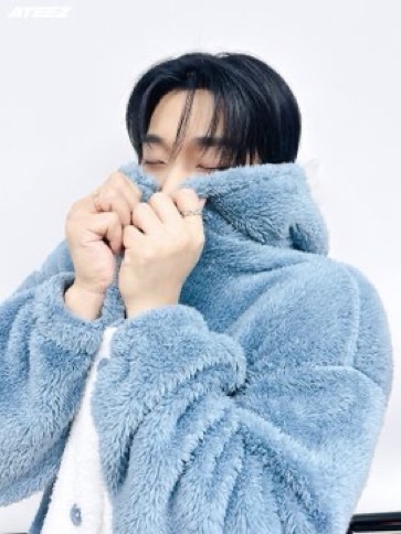 Recent activity shot of San (ATEEZ)