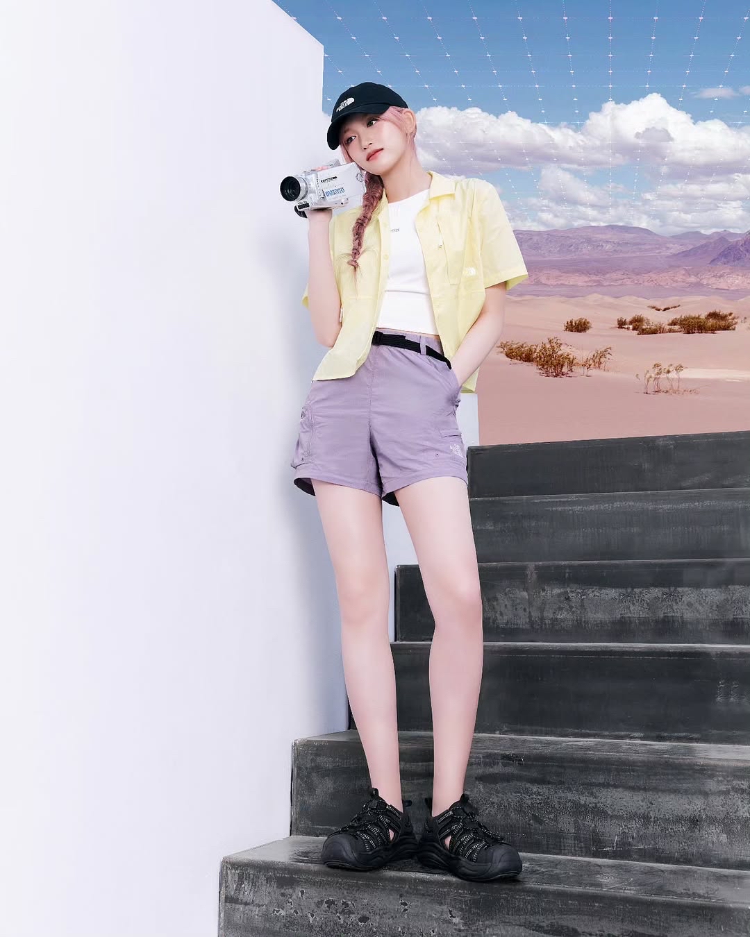 A moment captured by Leeseo (IVE)'s fan