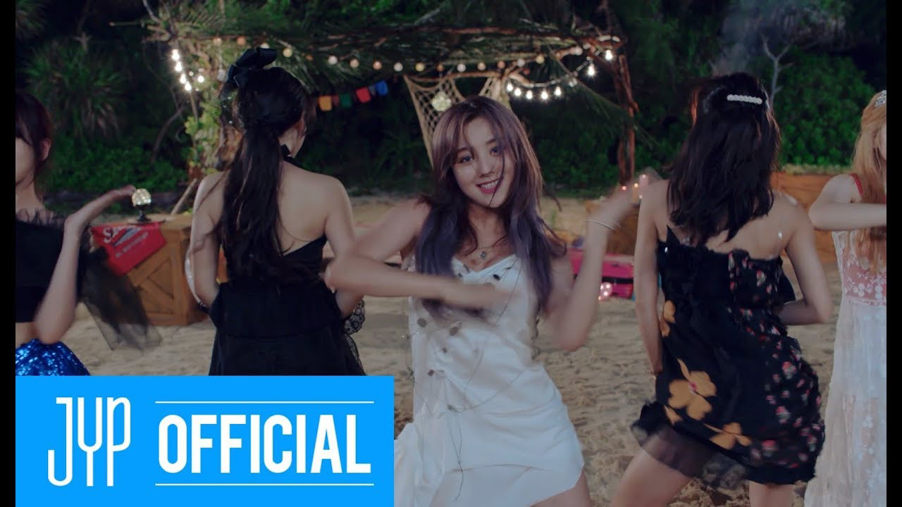 Recent activity shot of TWICE