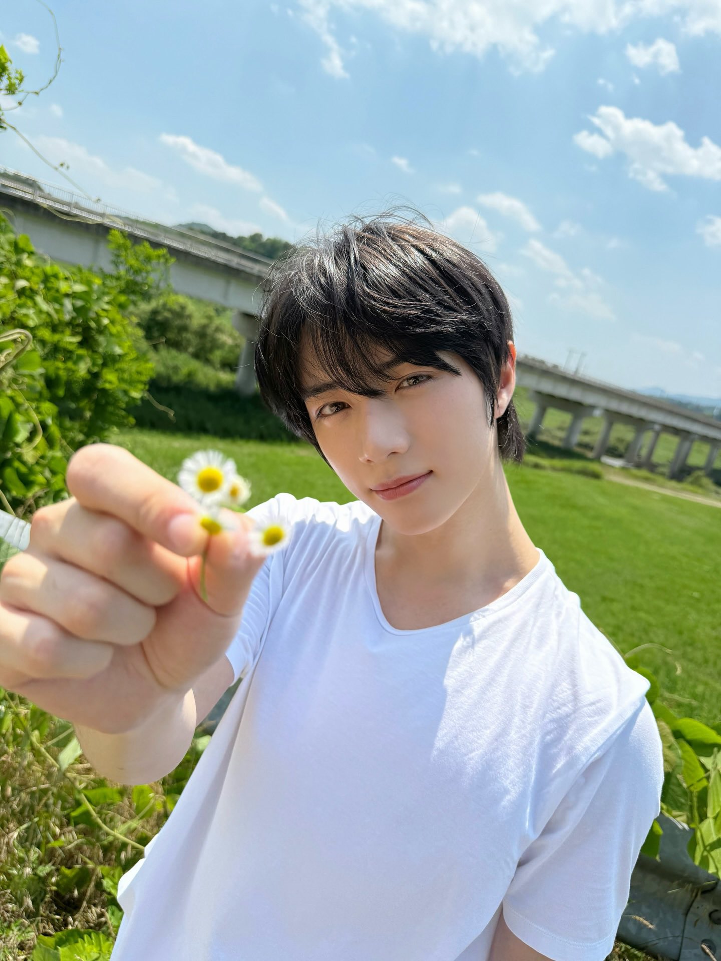A moment captured by Beomgyu (TOMORROW X TOGETHER)'s fan