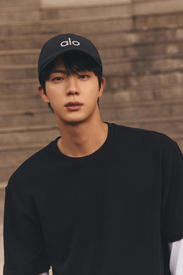 Recent activity shot of Jin (BTS)