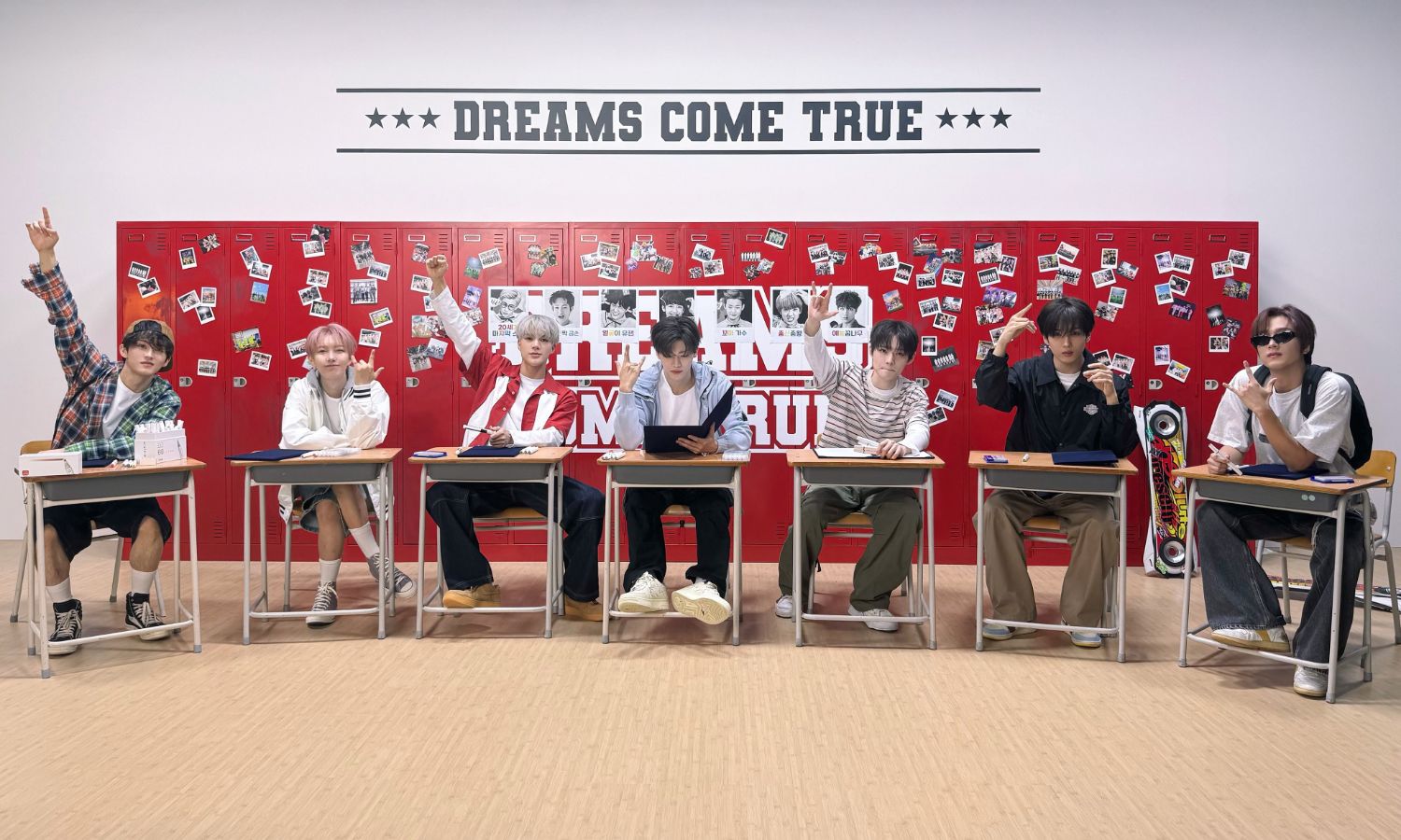 Recent activity shot of NCT DREAM
