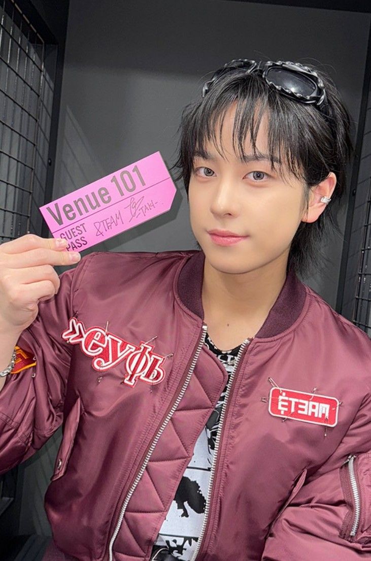 Recent activity shot of Taki (&TEAM)