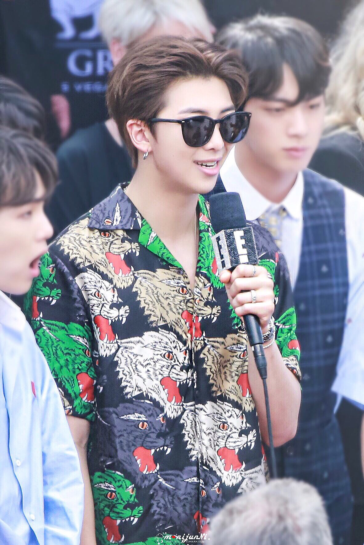 Recent activity shot of RM (BTS)