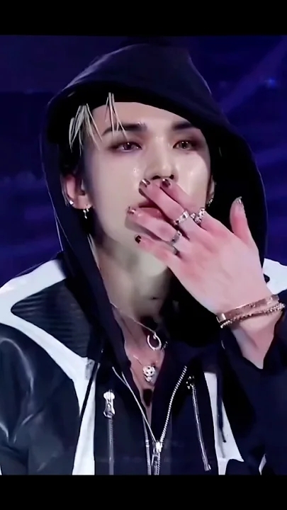 Behind-the-scenes cut of Hyunjin (Stray Kids)