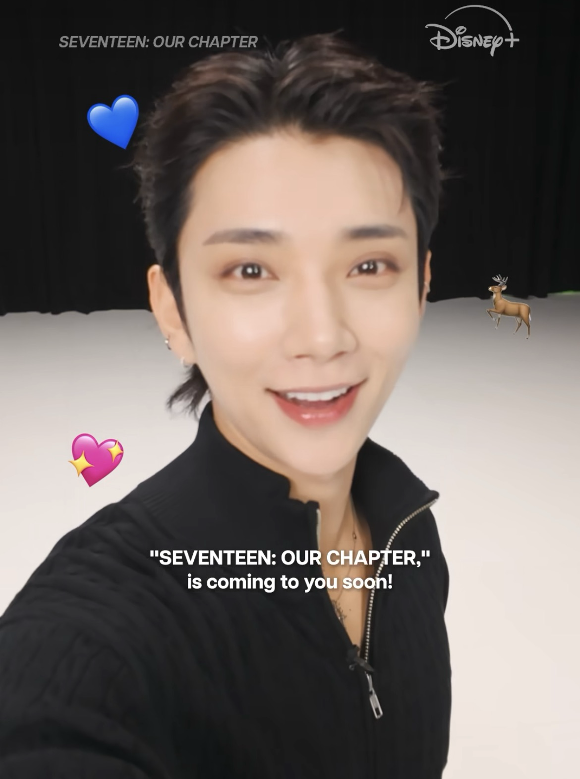 A moment captured by Joshua (SEVENTEEN)'s fan