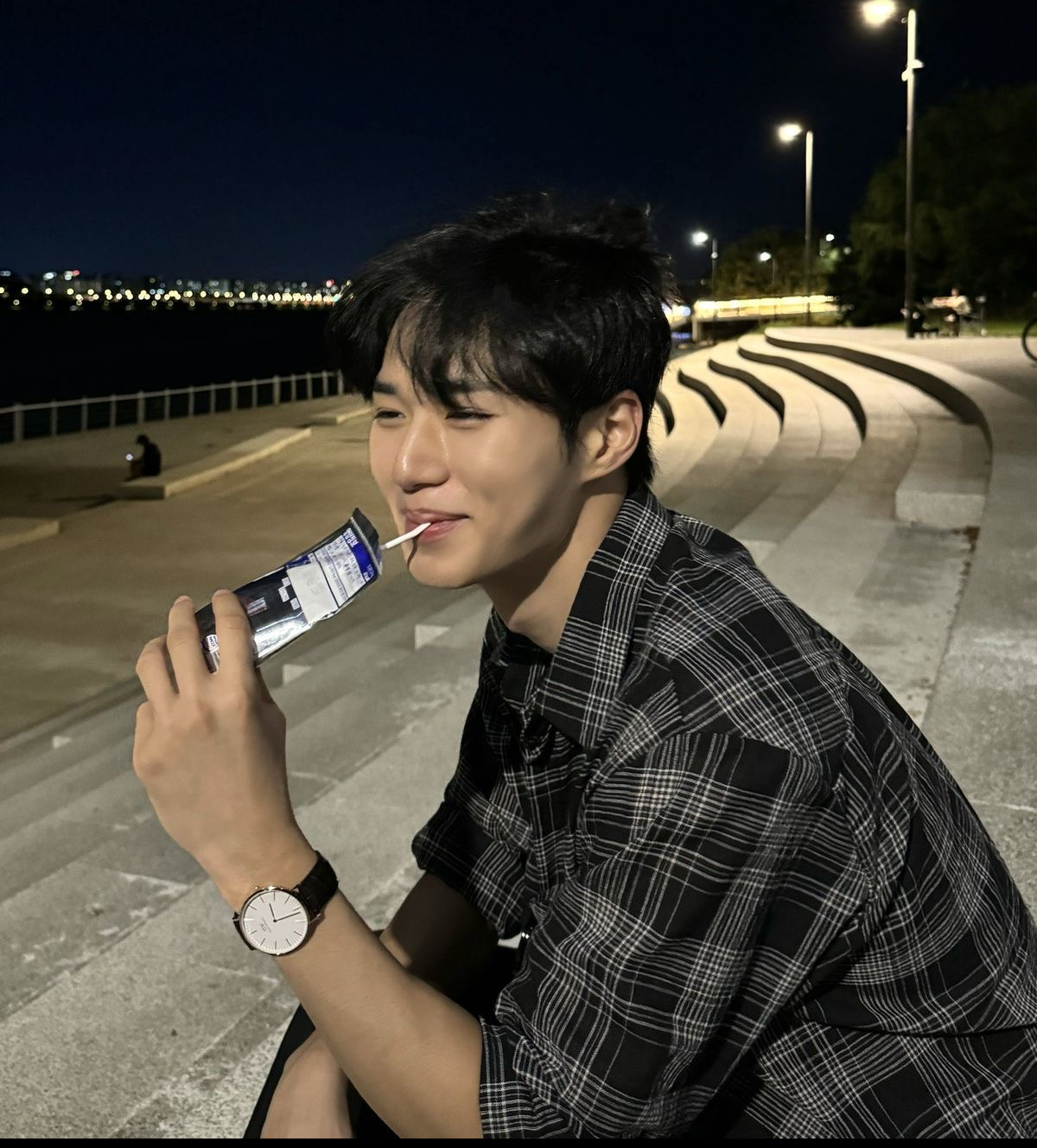A moment captured by Kim Junseo (WEi)'s fan