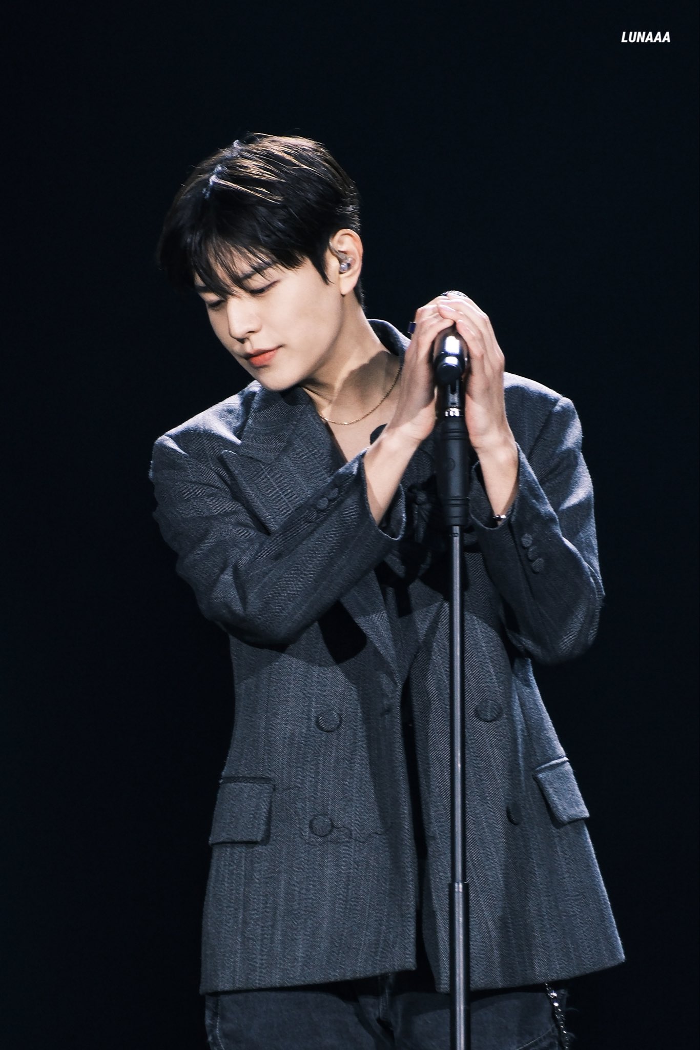 A moment captured by Seungmin (Stray Kids)'s fan