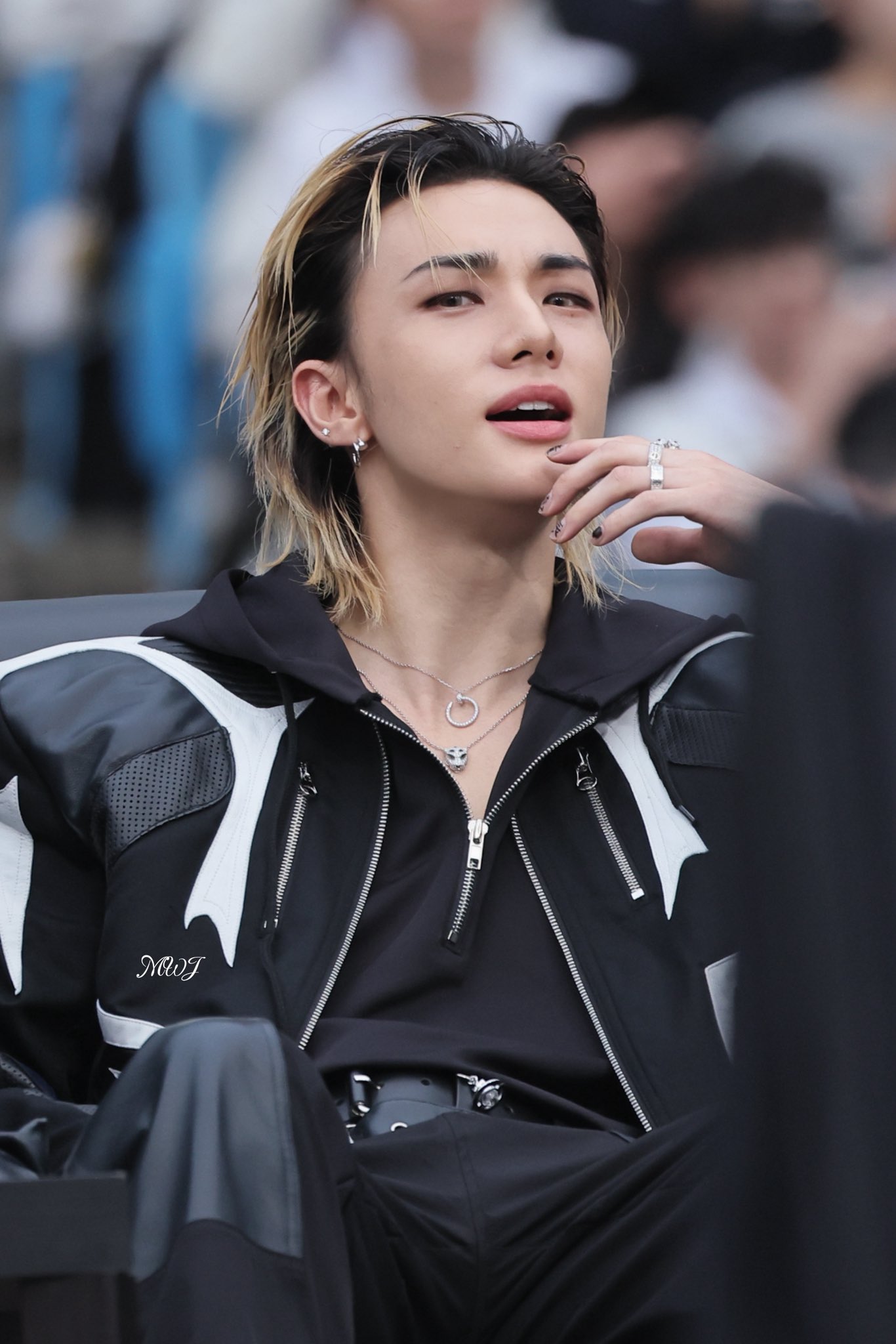 Behind-the-scenes cut of Hyunjin (Stray Kids)