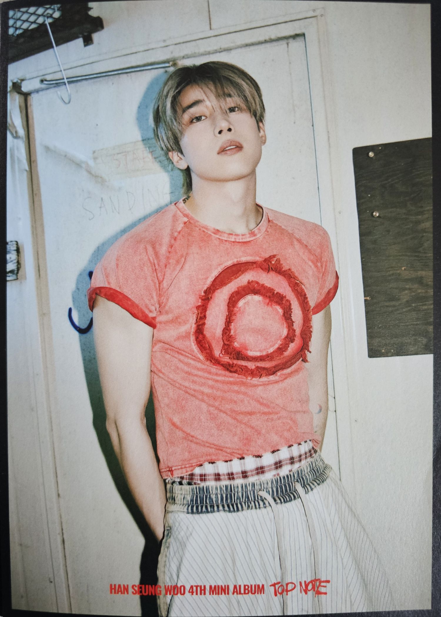 Recent activity shot of Han Seungwoo