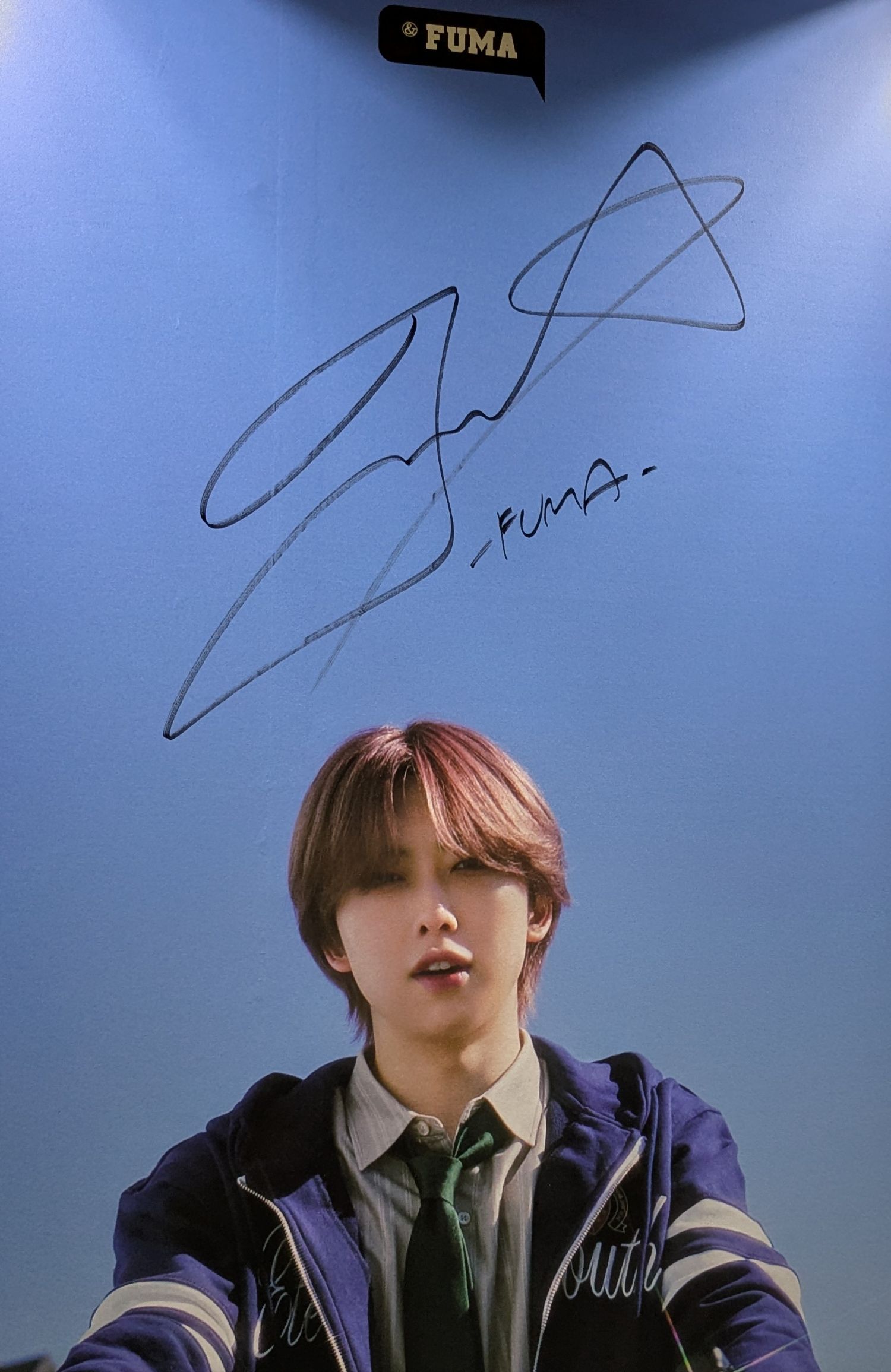 Recent activity shot of Fuma (&TEAM)