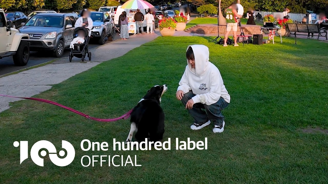 A moment captured by Hyunjae (THE BOYZ)'s fan