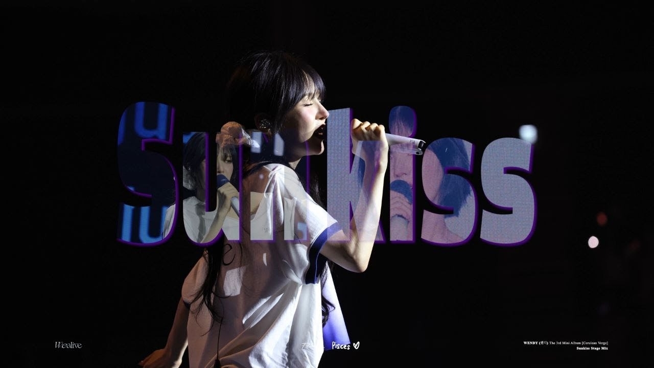 Behind-the-scenes cut of Wendy (Red Velvet)