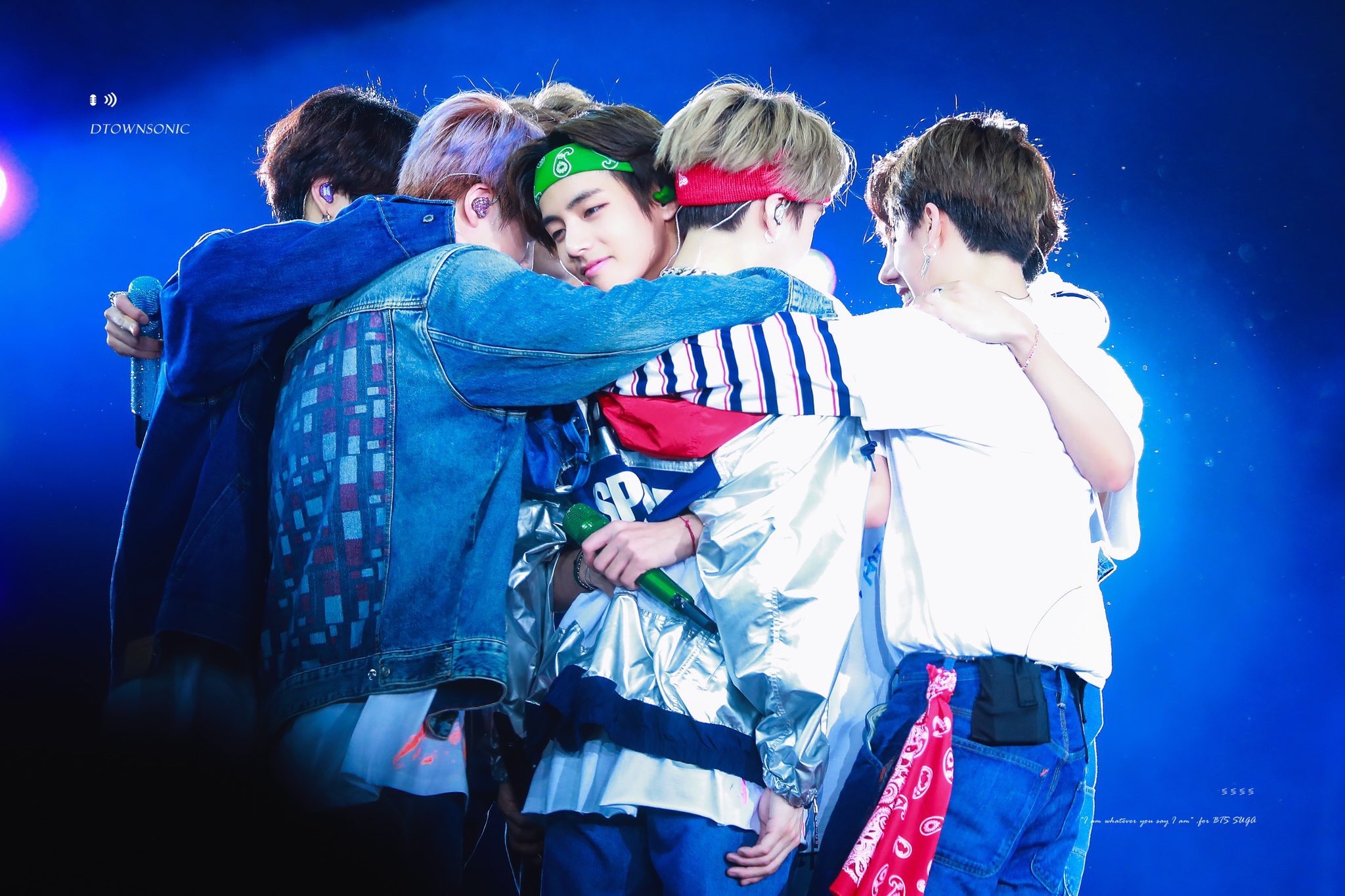 A moment captured by BTS's fan