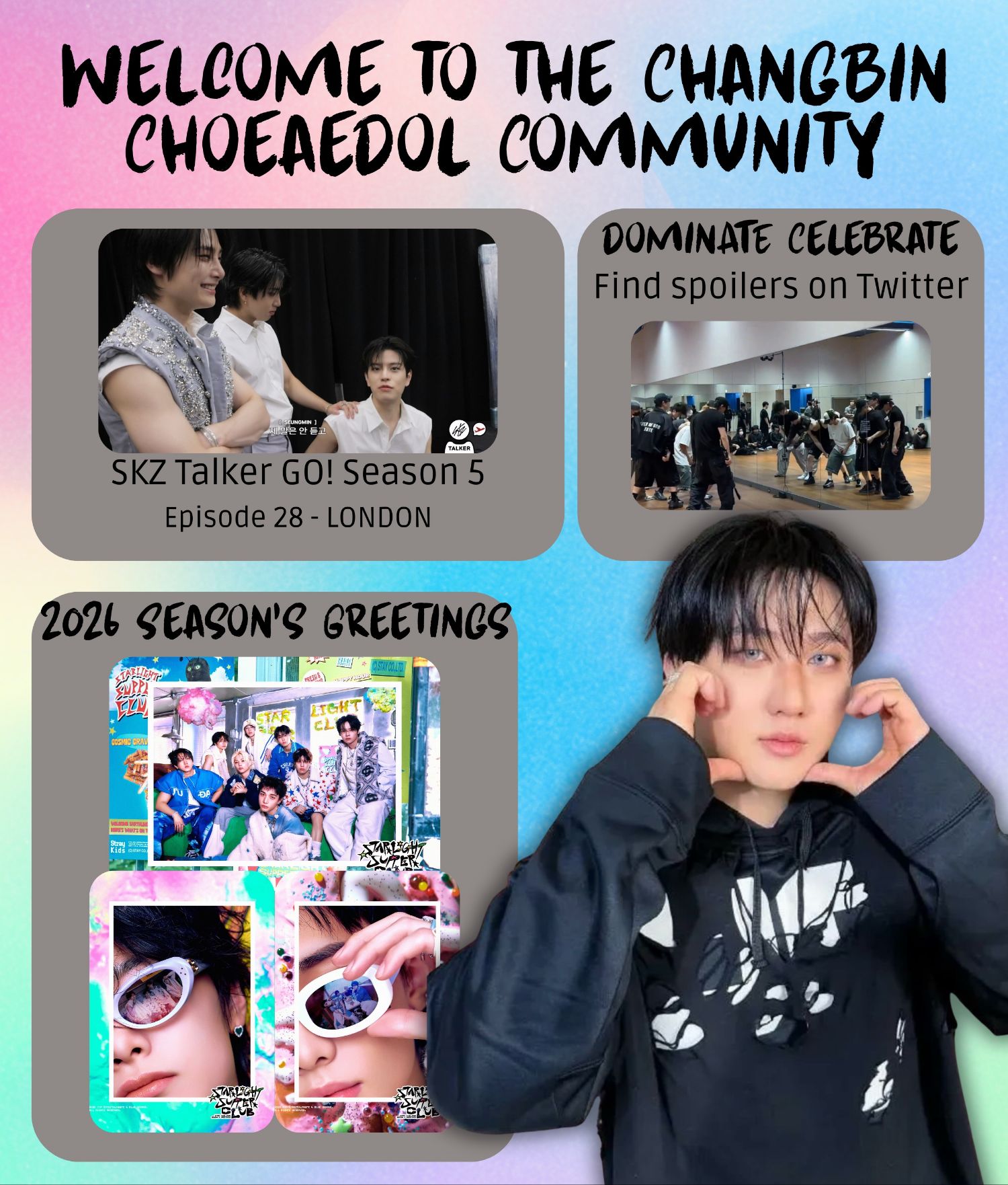 Latest photo of Changbin (Stray Kids)