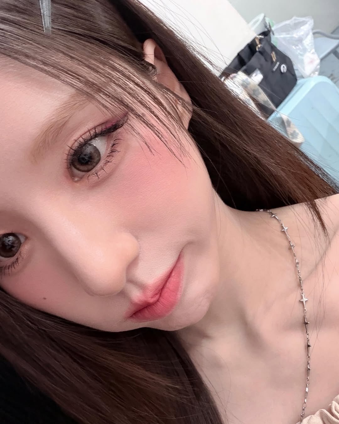 Recent activity shot of HeeJin (ARTMS)