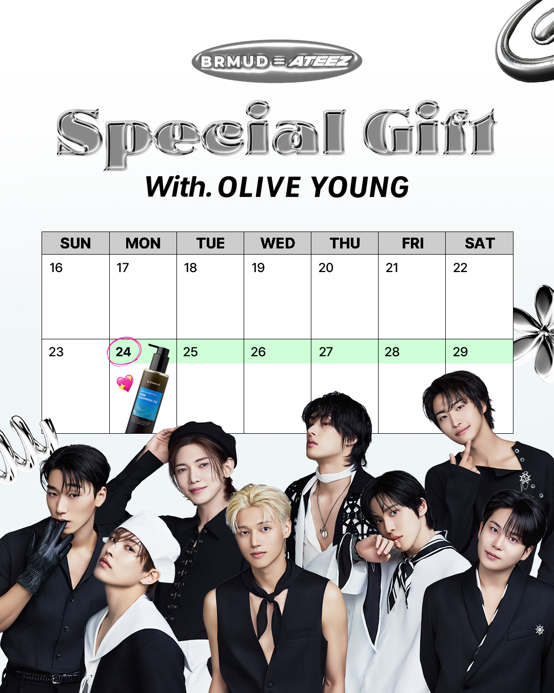 A moment captured by ATEEZ's fan