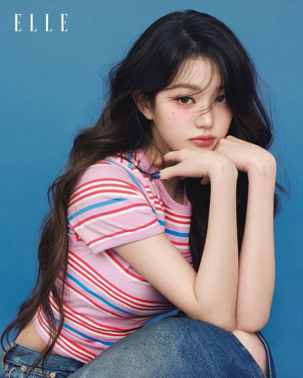 A moment captured by Jang Wonyoung (IVE)'s fan