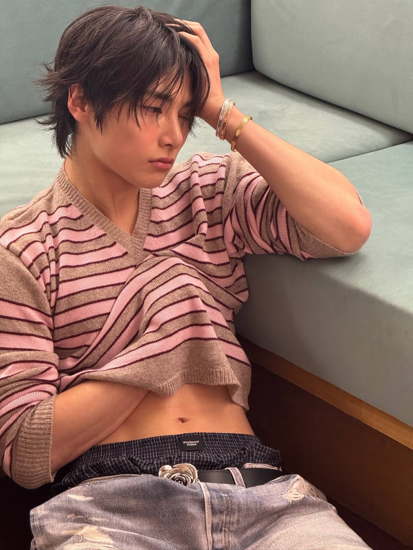 A moment captured by I.N (Stray Kids)'s fan