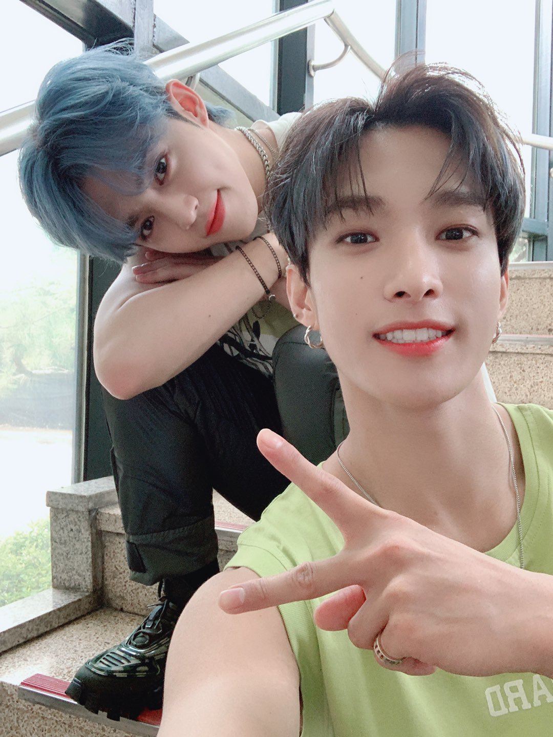 A moment captured by S.Coups (SEVENTEEN)'s fan