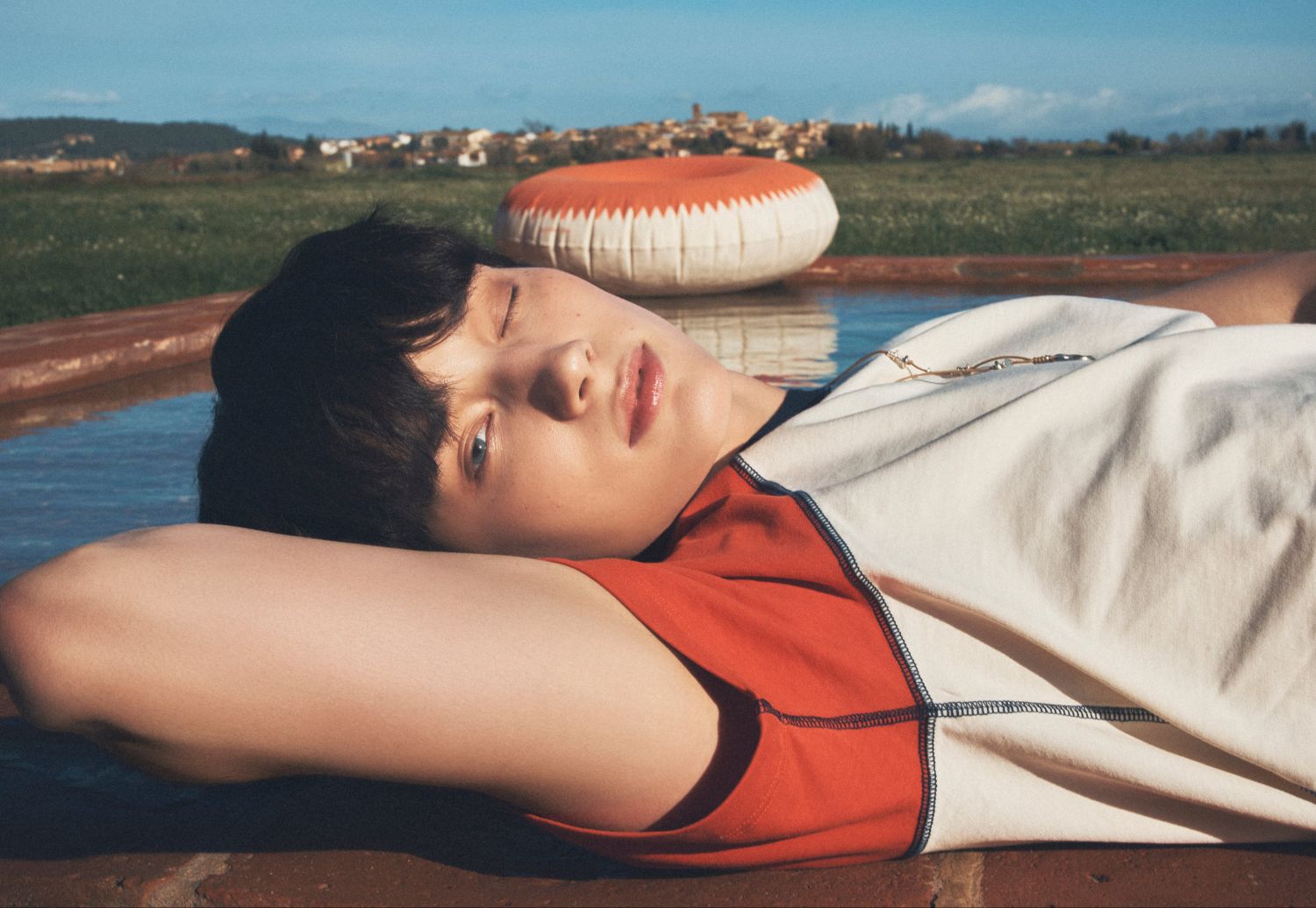 Recent activity shot of HueningKai (TOMORROW X TOGETHER)