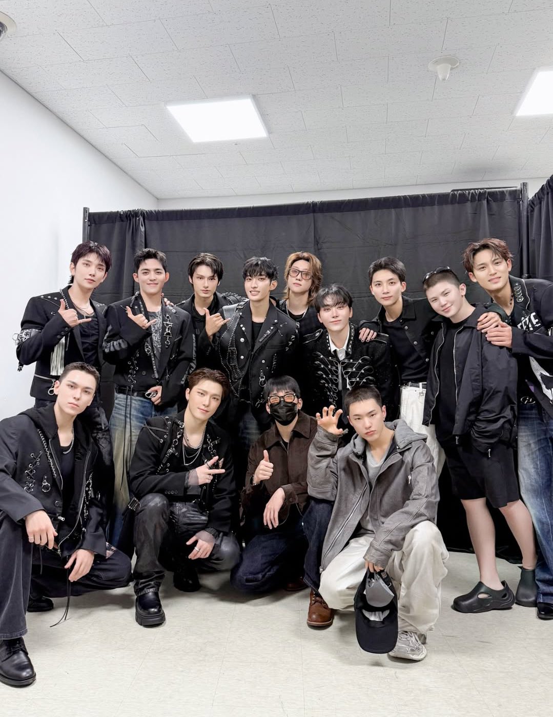 A moment captured by SEVENTEEN's fan