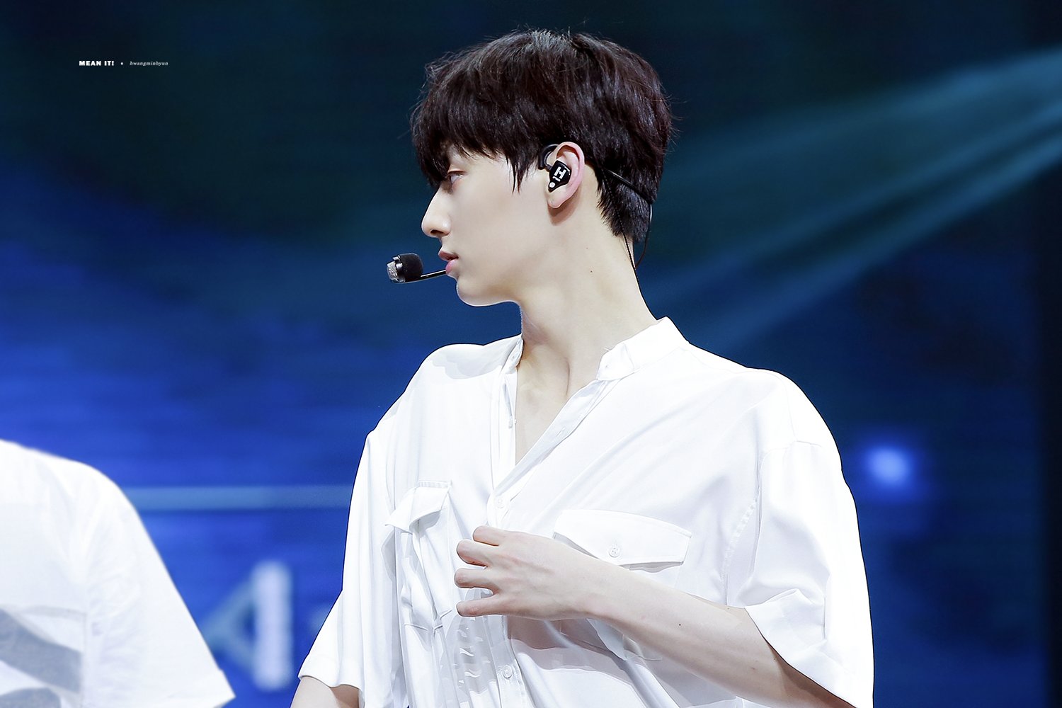 Recent activity shot of Hwang Minhyun