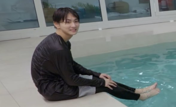 A moment captured by Jungwon (ENHYPEN)'s fan