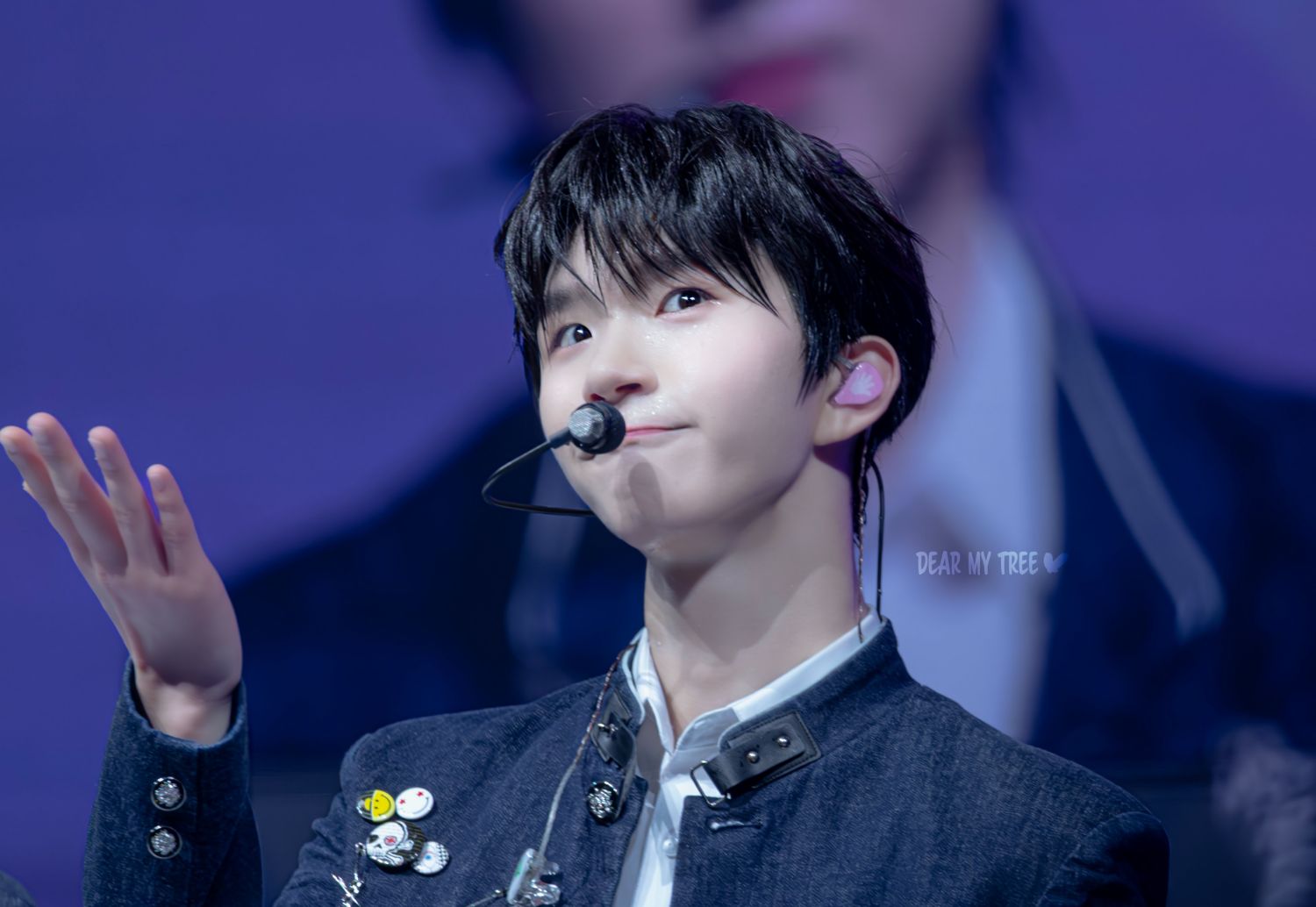 A moment captured by Jaehee (NCT WISH)'s fan
