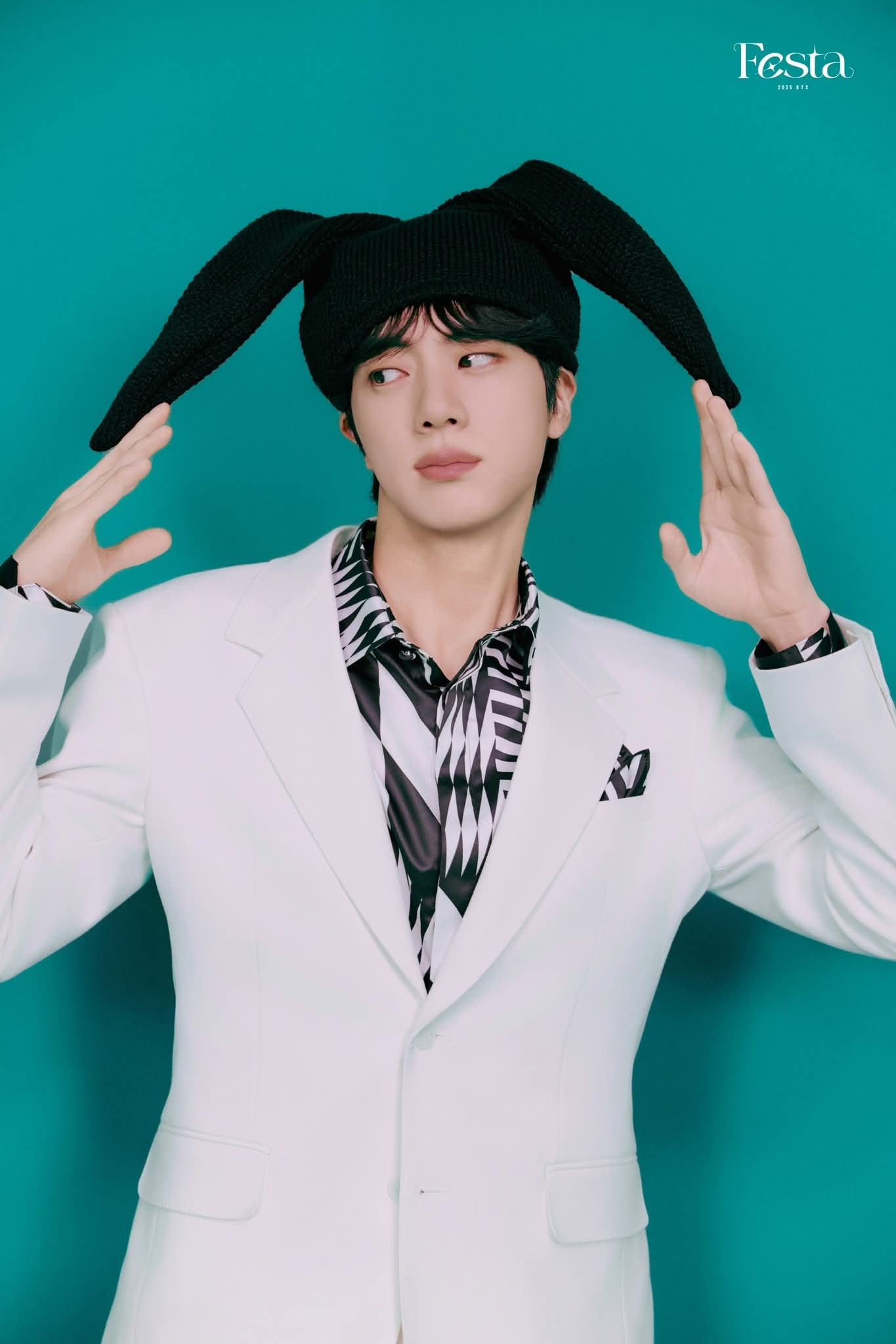 Recent activity shot of Jin (BTS)