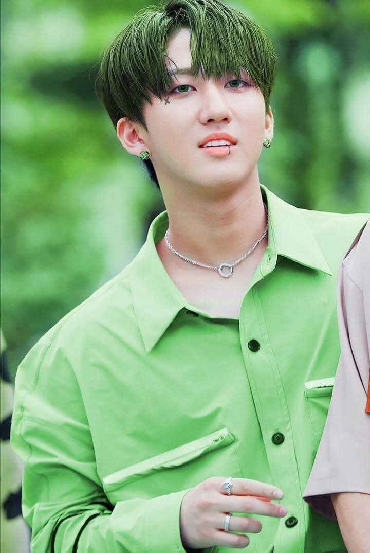 Recent activity shot of Changbin (Stray Kids)