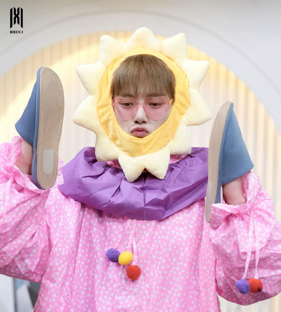 Recent activity shot of Minhyuk (MONSTA X)