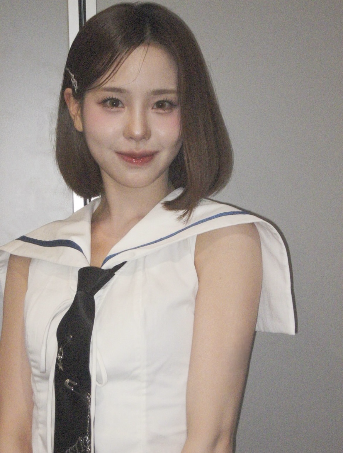 A moment captured by Mako (NiziU)'s fan