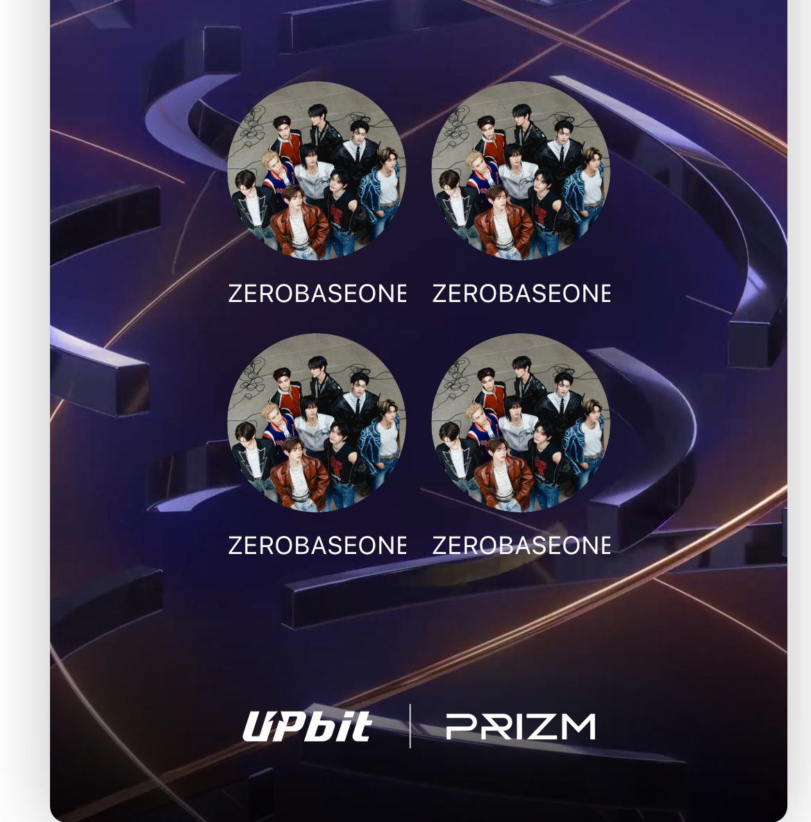 Recent activity shot of ZEROBASEONE