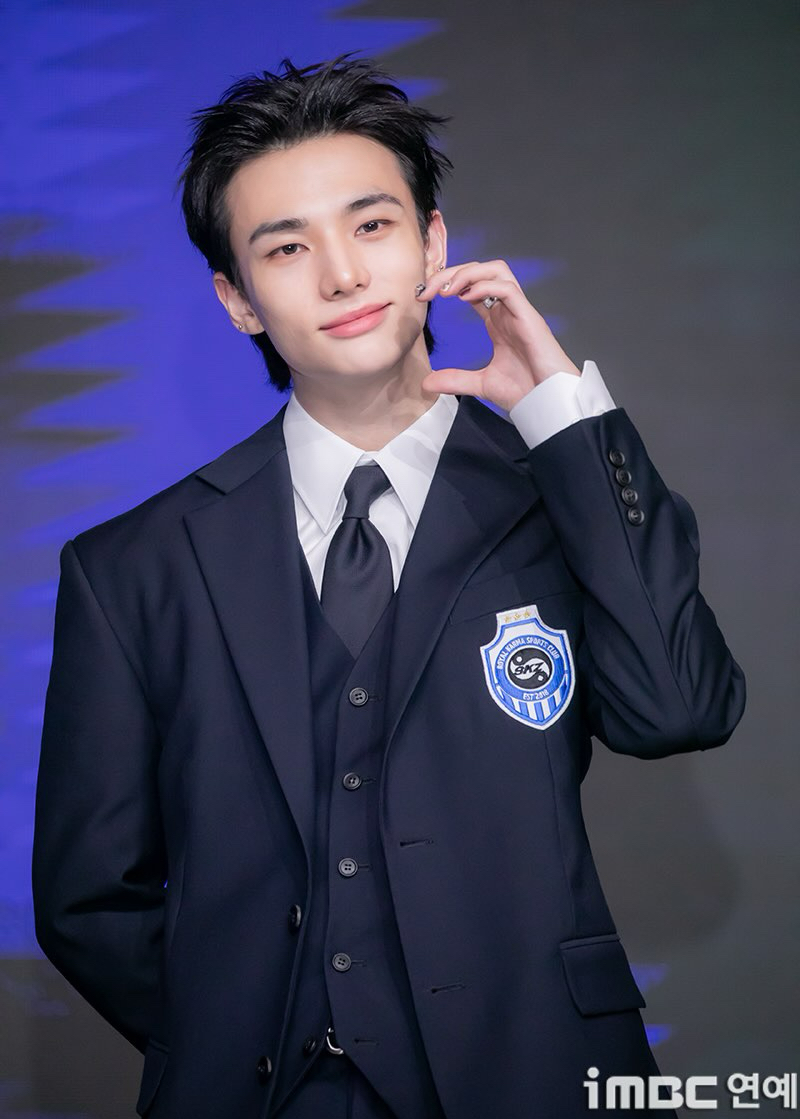Recent activity shot of Hyunjin (Stray Kids)