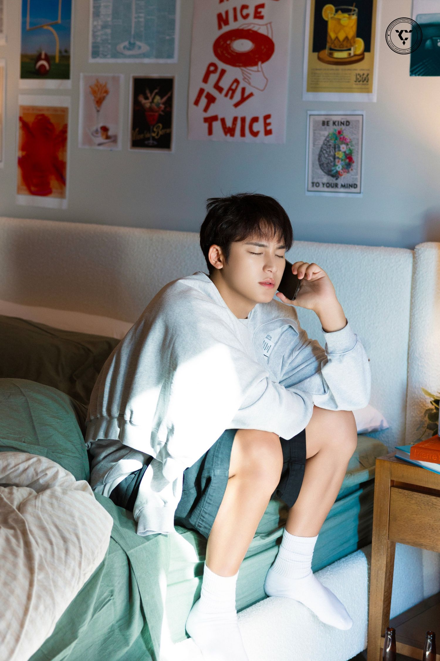 Recent activity shot of Mingyu (SEVENTEEN)