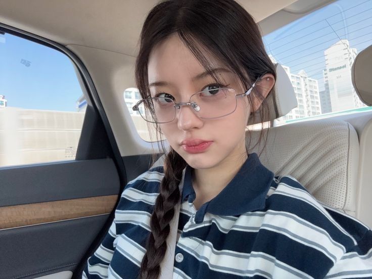 Recent activity shot of Minju (ILLIT)