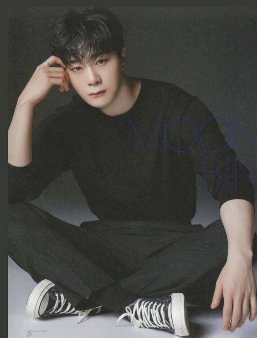 A moment captured by Moonbin (ASTRO)'s fan