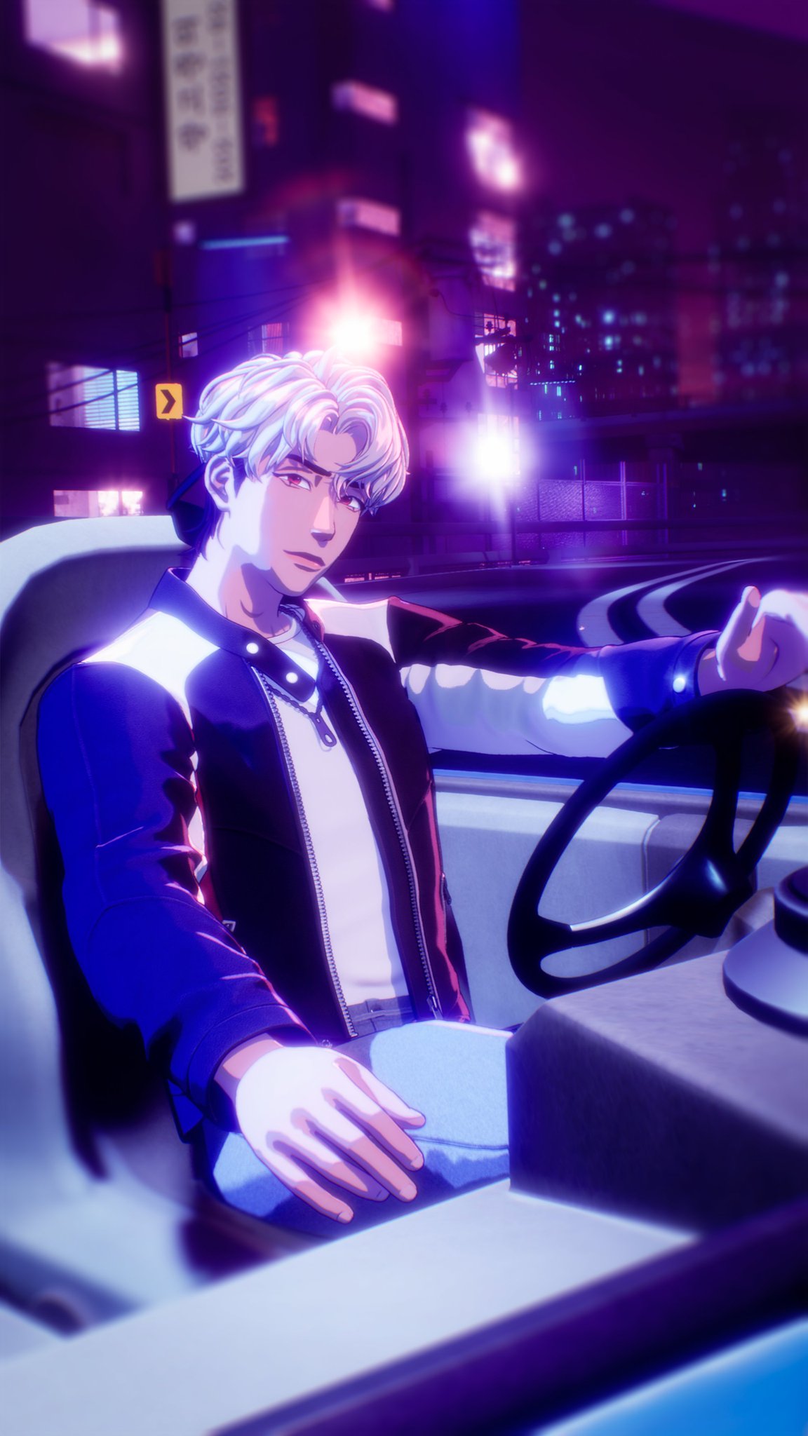 Recent activity shot of Eunho (PLAVE)