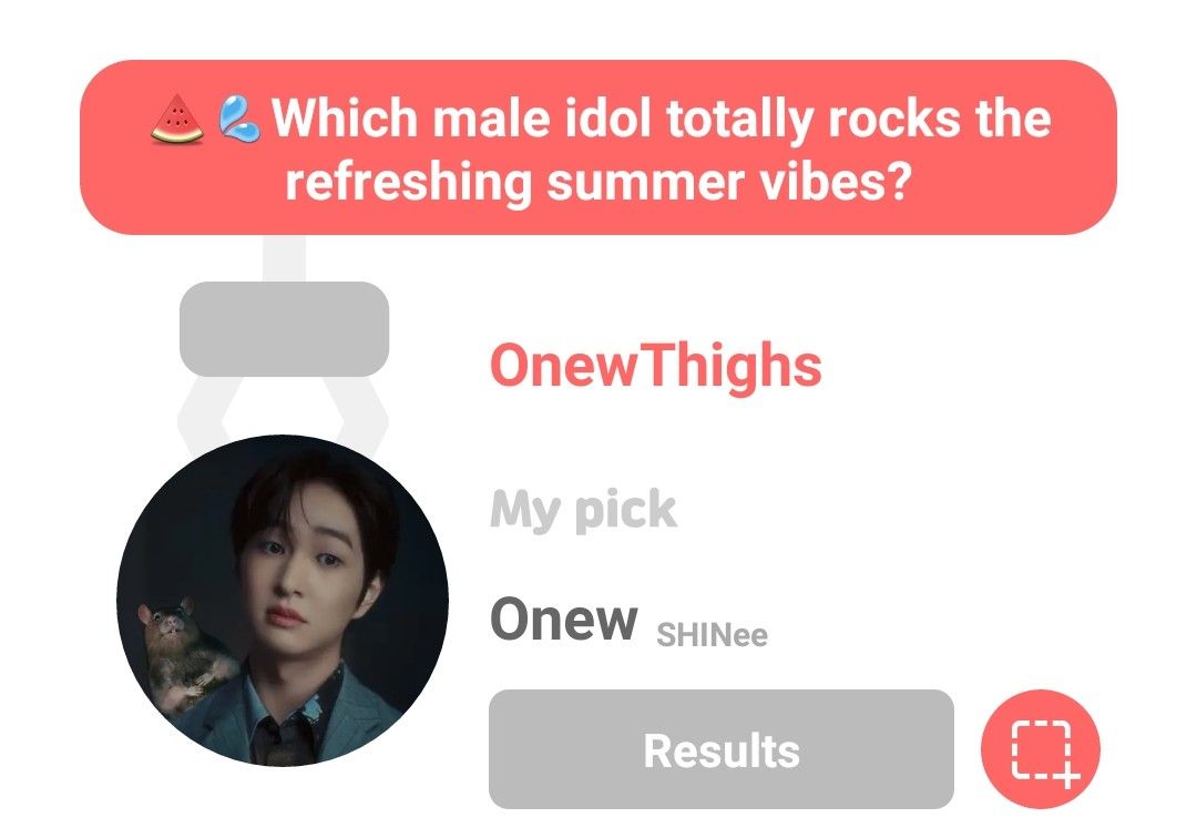 Behind-the-scenes cut of Onew (SHINee)