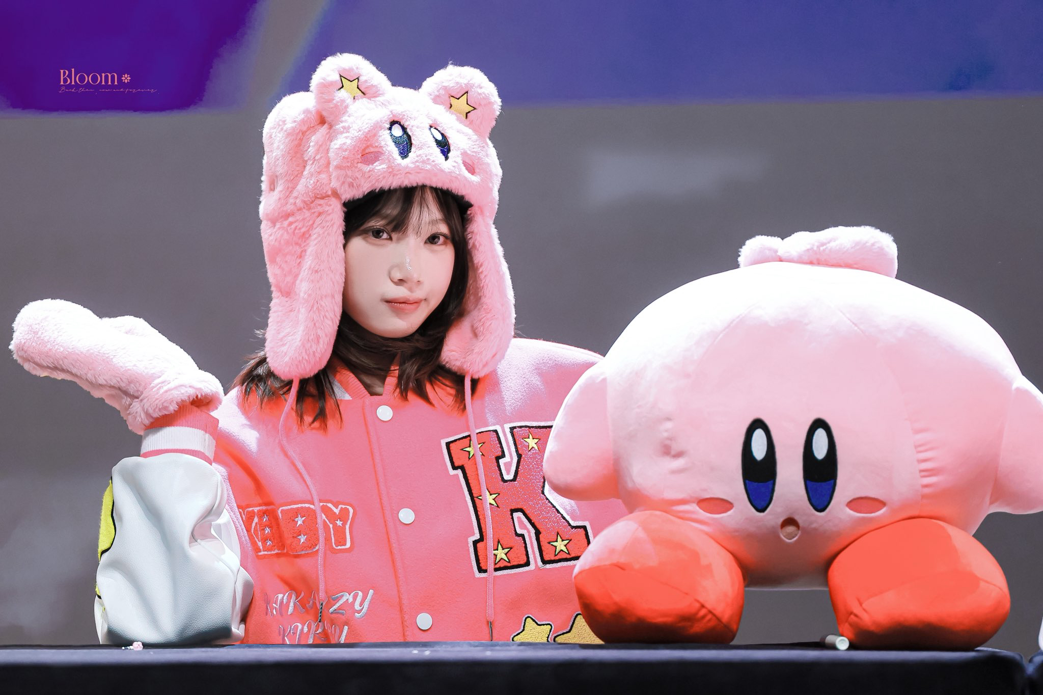 A moment captured by Kim Chaewon (LE SSERAFIM)'s fan