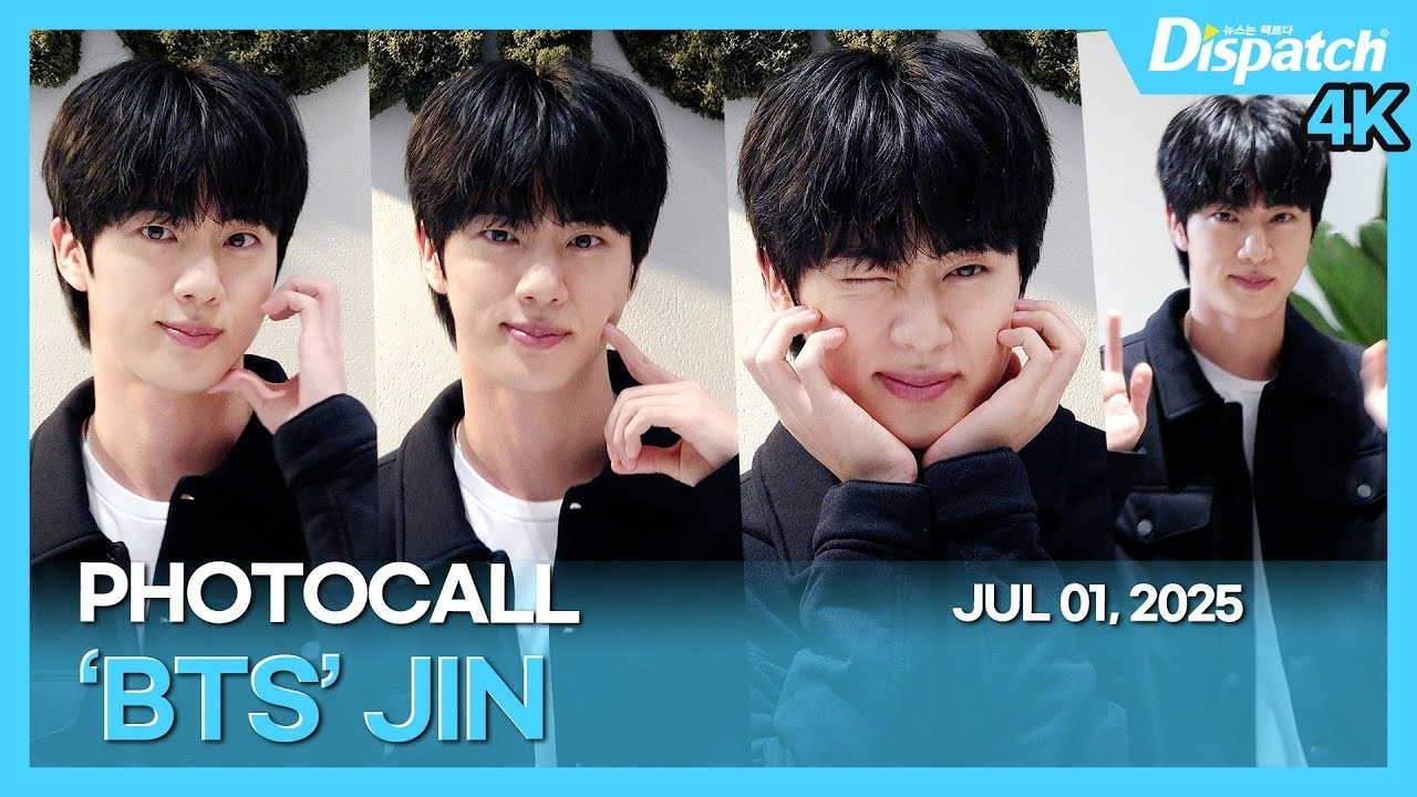 Behind-the-scenes cut of Jin (BTS)