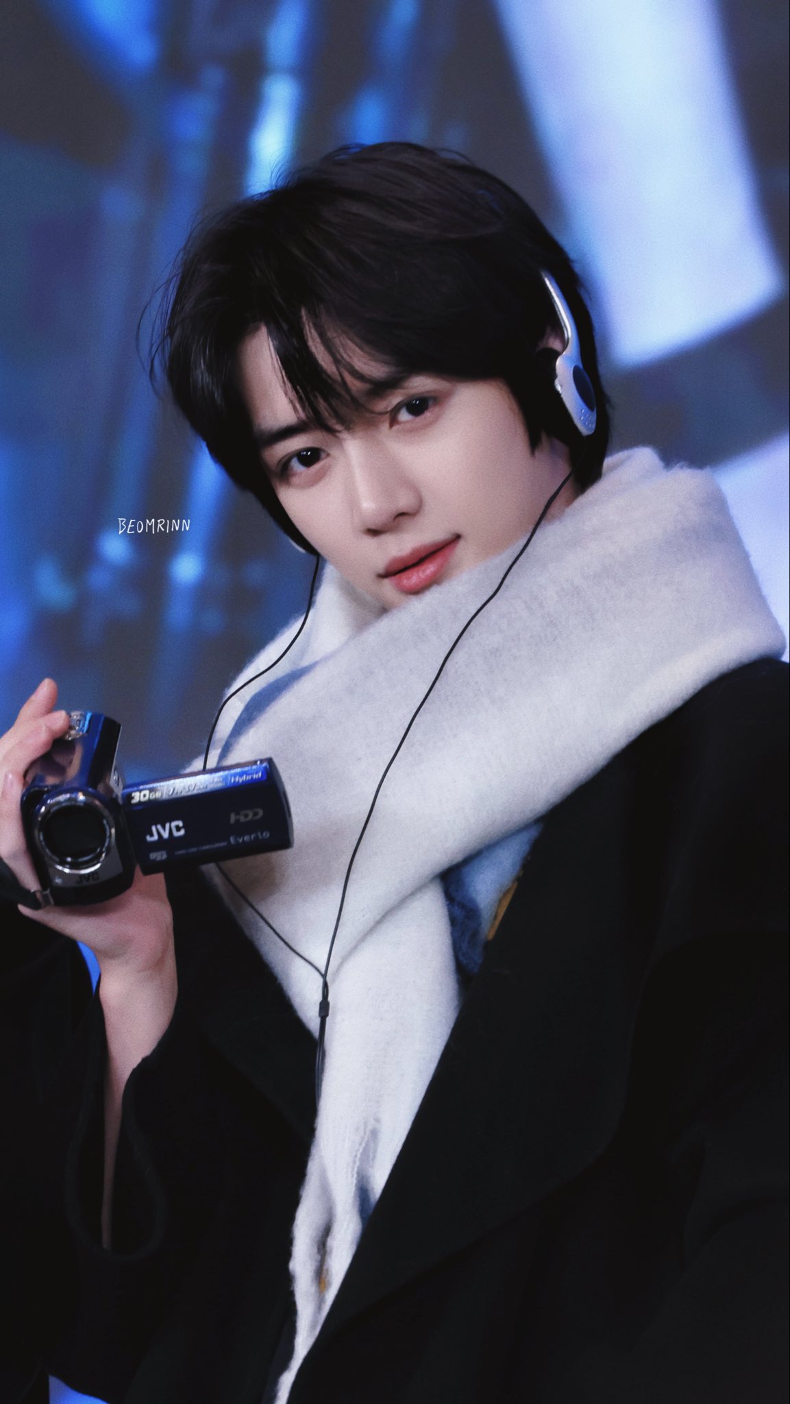 A heartfelt wallpaper shared by Beomgyu (TOMORROW X TOGETHER)'s fans