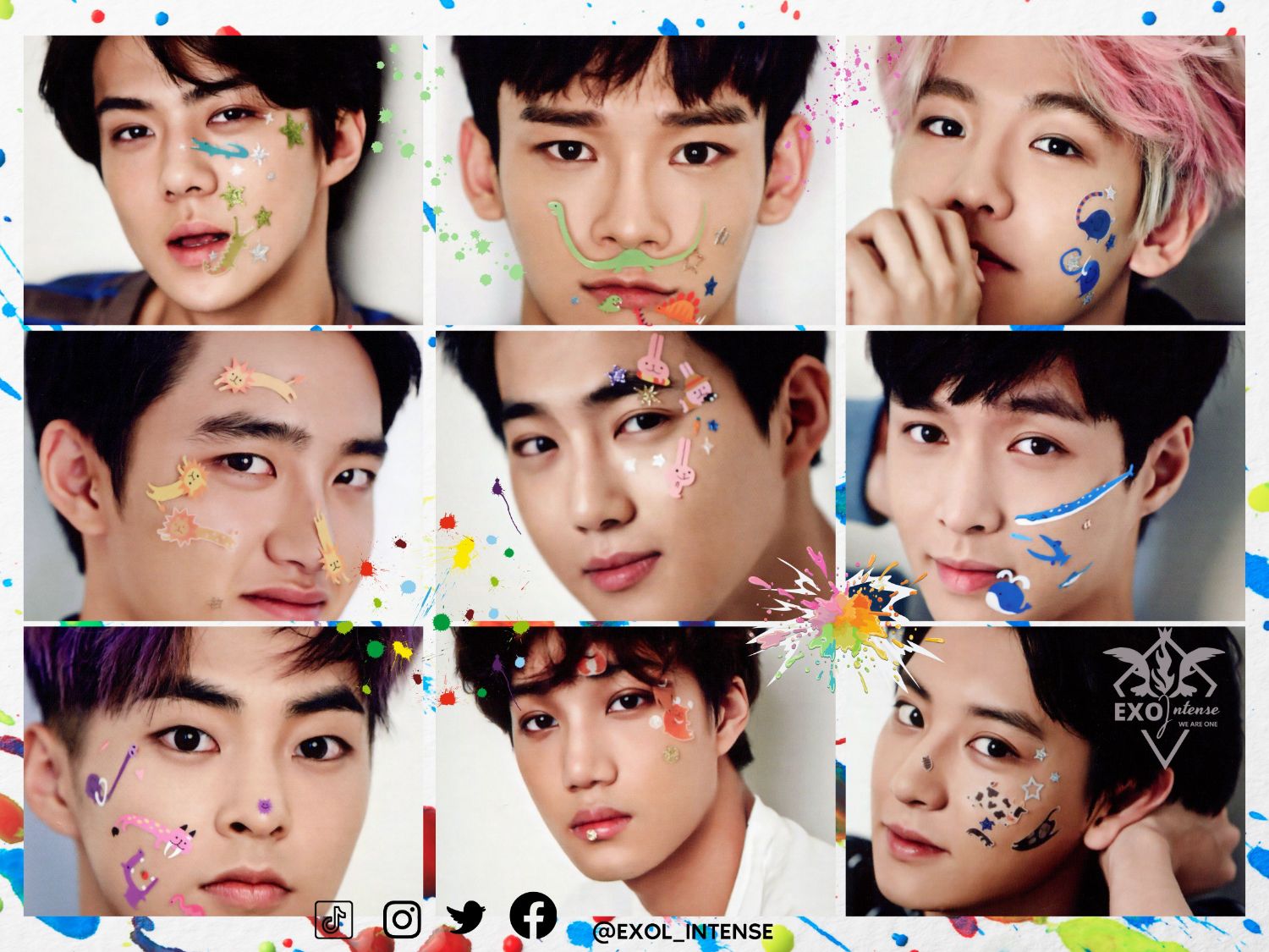 EXO의 비하인드 컷