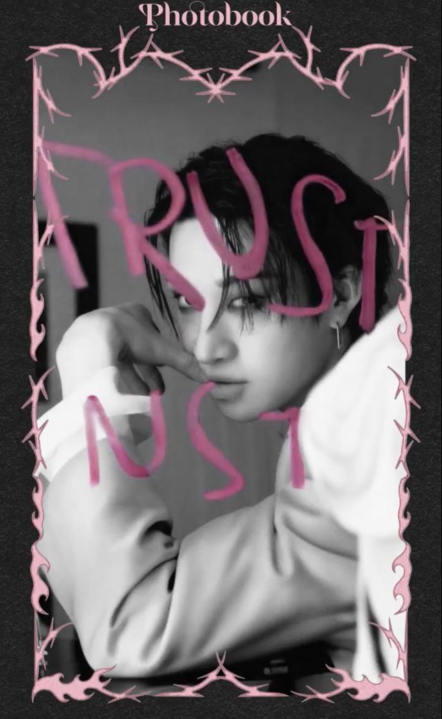 A moment captured by Stray Kids's fan