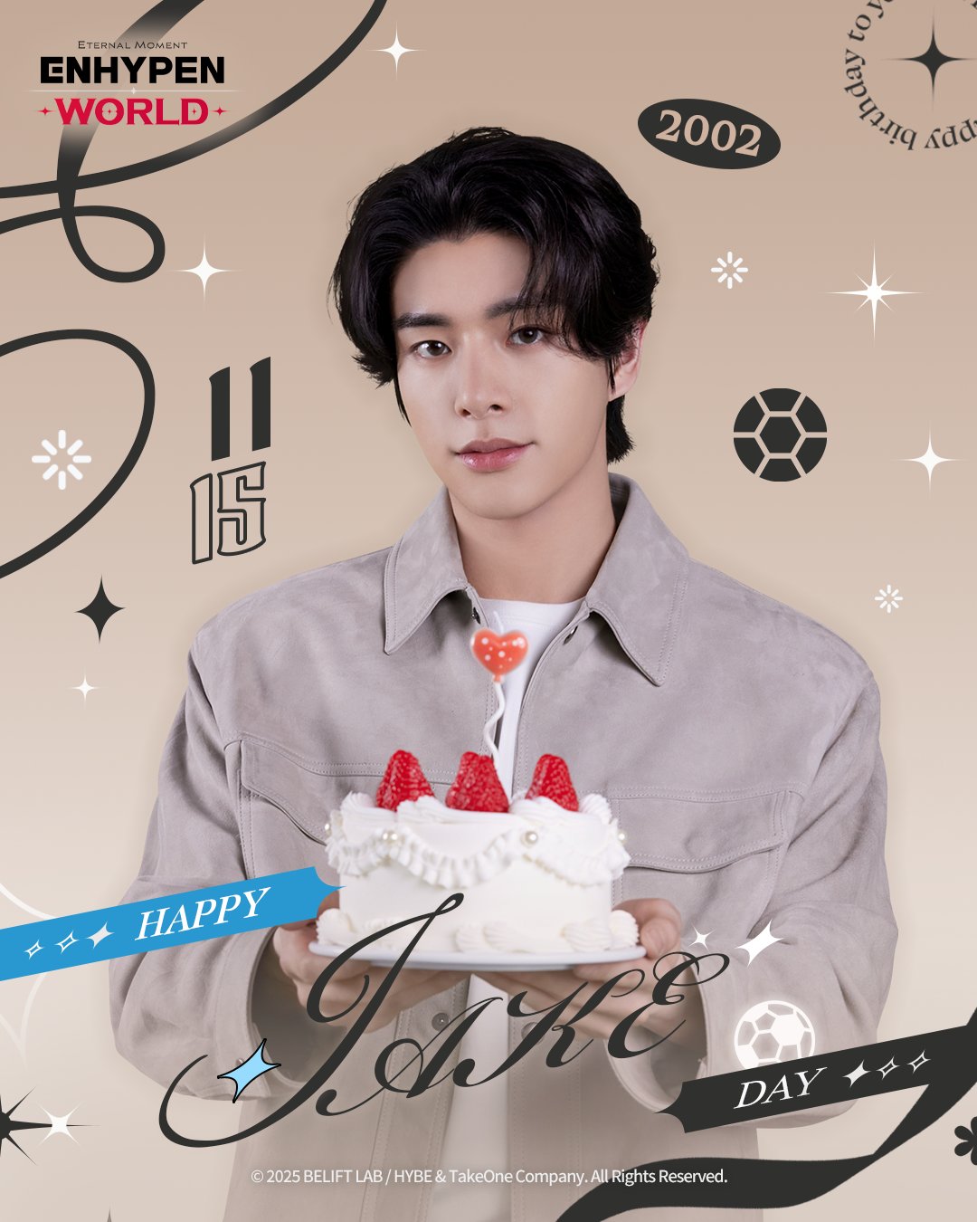 A moment captured by Jake (ENHYPEN)'s fan